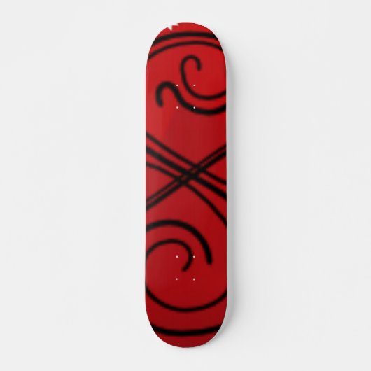 Curved Line Skateboard (Voorkant)
