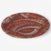 Curved Piano Keys Papieren Bordje (Gekanteld)