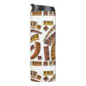 Curved Piano Keys Thermosbeker (Geroteerd rechts)