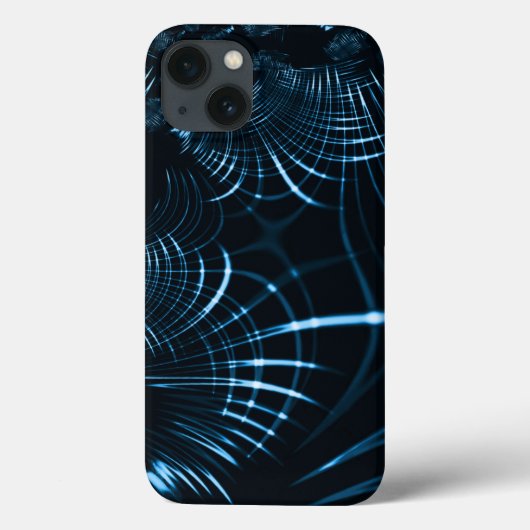 Curved sharp claws or thorns of royal blue Case-Mate iPhone case (Achterkant)