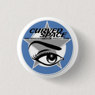 CURVED SPACE "Oogoog"-Button Ronde Button 3,2 Cm