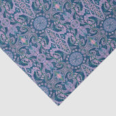 Curven & Lotusbomen, abstracte patroonlavendel & b Tissuepapier (Detail)