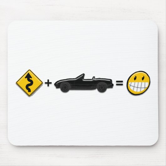 Curven + MX5 = Fun Muismat (Voorkant)