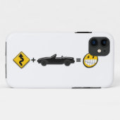 Curven + MX5 = Fun-telefoonafdekking Case-Mate iPhone Case (Achterkant (horizontaal))