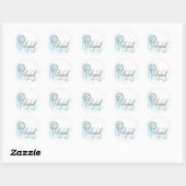 Curven Ronde Sticker (Vel)