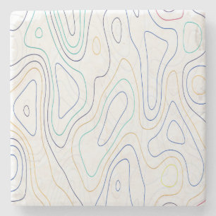 Curves Stenen Onderzetter