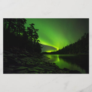 Curving Aurora Briefpapier
