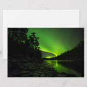 Curving Aurora Briefpapier (Voorkant / Achterkant)