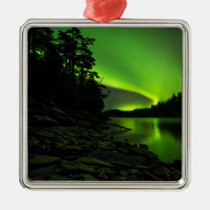 Curving Aurora Metalen Ornament