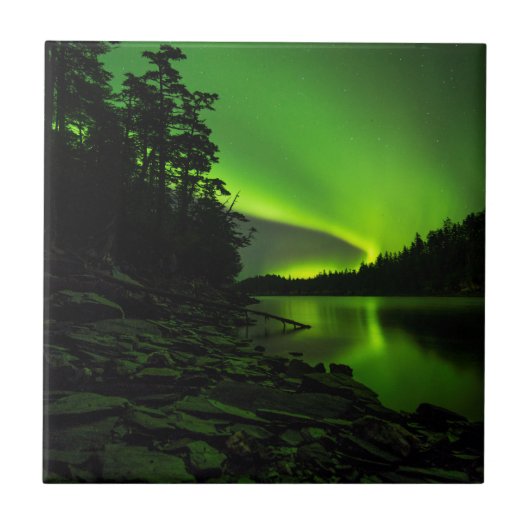 Curving Aurora Tegeltje (Voorkant)