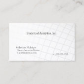 Curvingsgrafiek Visitekaartje (Voorkant)