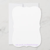 Curvy Little Clothes Bébé Douche Invitations (Dos)