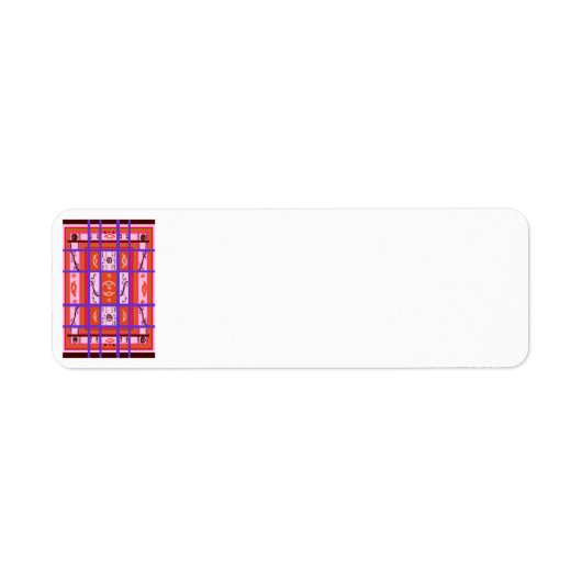 Curvy Play Return Address Label (Voorkant)