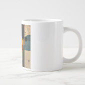 Curvy Post-Modern Sculptural Form Art Extra Grote Beker (Rechts)