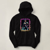 Curvy Sci-Fi Chick Hoodie (Design voorkant)