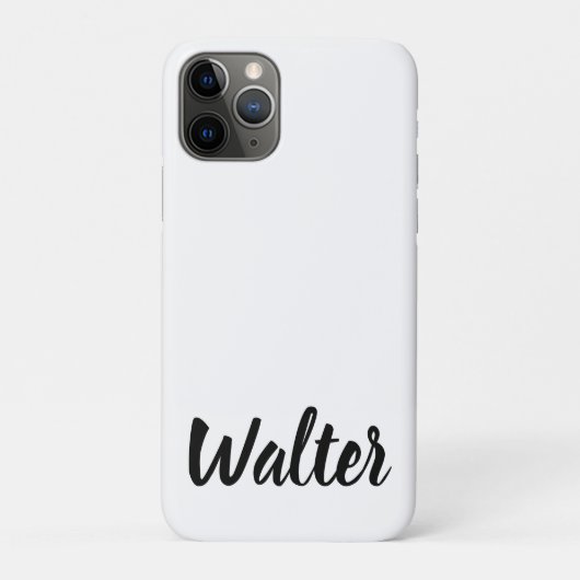 Curvy Walter Naam, Case-Mate iPhone Case (Achterkant)