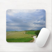 Curvy-weg naar een bestemmingsmousepad muismat (Met muis)