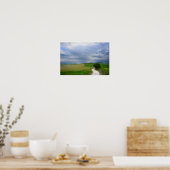 Curvy-weg naar een poster van bestemming (Keuken)