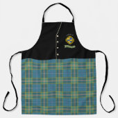 Cusack Irish Shield & Tartan Gepersonaliseerde Kil Schort (Voorkant)