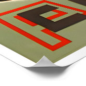 Cusco Art Peru Travel Poster Print (Coin)