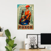 Cusco Kunst Peru Reisposter Print (Thuiskantoor)
