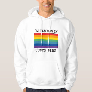 Cusco, Peru Flag Hoodie