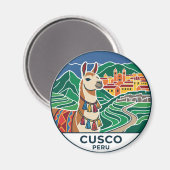 Cusco Peru Magneet (Voorkant / Achterkant)
