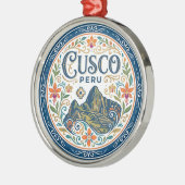 Cusco, Peru Peru Metalen Ornament (Links)