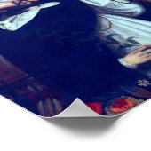 Cusco School Our Lady of the Rosary met Saint Poster (Hoek)