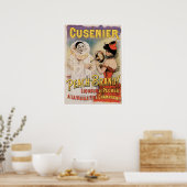 Cusenier Peach Brandy Wine & Art Poster (Keuken)