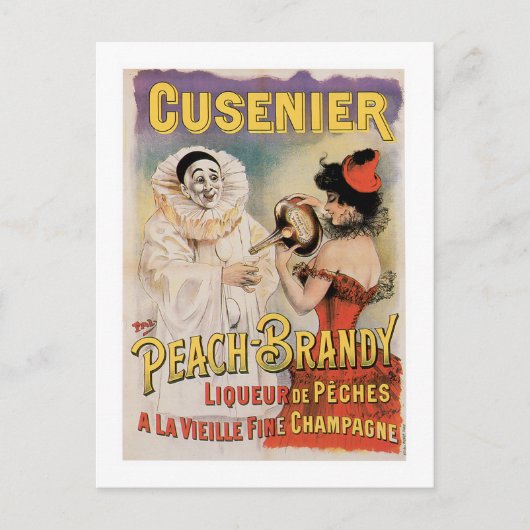 Cusenier Wijn en Kunst Briefkaart (Voorkant)