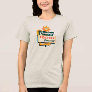 Cushing Reünie Wegwijsbord - Donker Tri-Blend Shirt