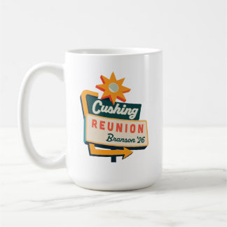 Cushing-wegbord Koffiemok