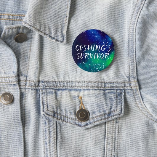 Cushing's Survivor Galaxy Identity Ronde Button 5,7 Cm (In situ)