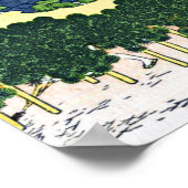 Cushion Pine in Aoyama Poster (Hoek)