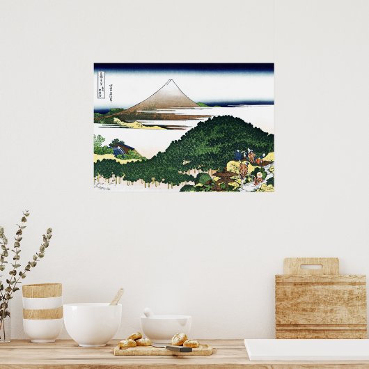Cushion Pine in Aoyama Poster (Keuken)