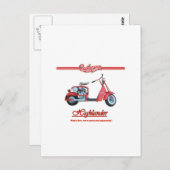 Cushman Highlander Scooter Briefkaart (Voorkant / Achterkant)