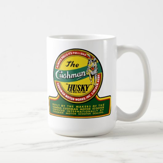 Cushman Scooters Husky Koffiemok (Rechts)