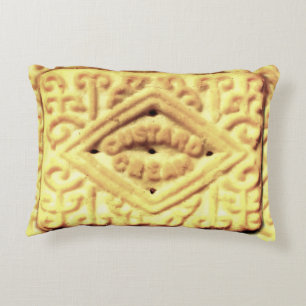 Custard cream biscuit accent kussen