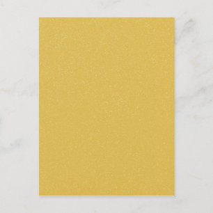 Custard YELLOW with fine Glitter Briefkaart