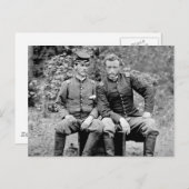 Custer & gevangene, 1862 briefkaart (Voorkant / Achterkant)