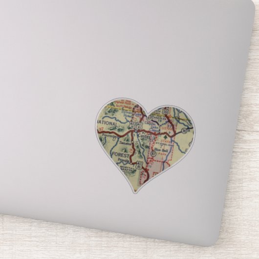 Custer SD Kaart Sticker (Detail)