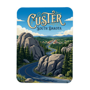 Custer South Dakota Magneet