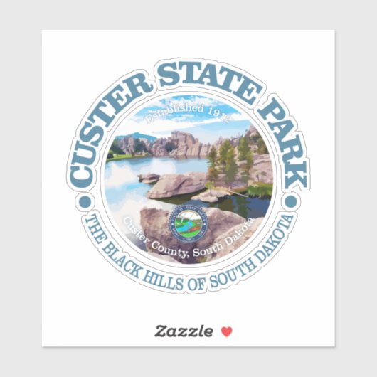 Custer SP Sticker (Vel)