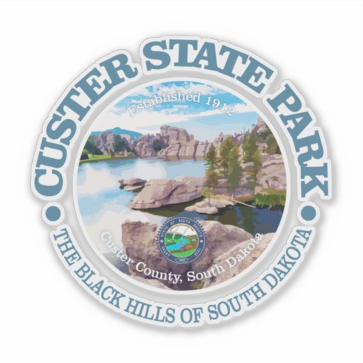 Custer SP Sticker (Voorkant)