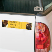 Custer State Park Bumpersticker (Op Truck)