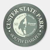 Custer State Park (CLB) Magneet (Voorkant)