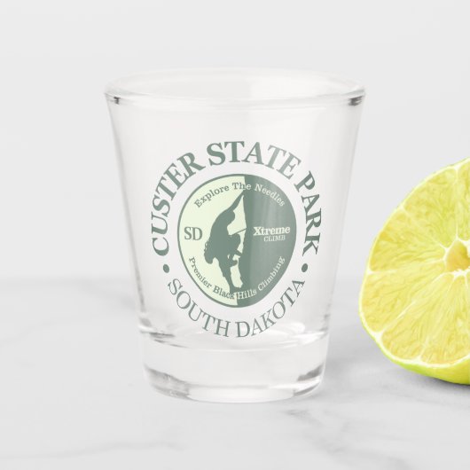 Custer State Park (CLB) Shot Glas (Voorkant)