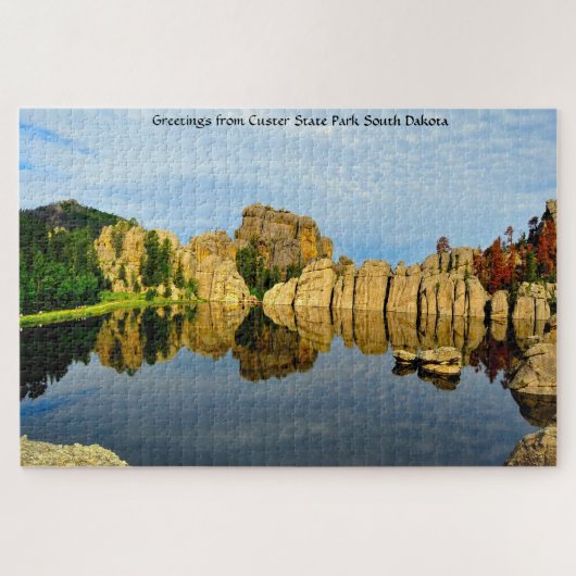 Custer State Park Dakota du Sud Puzzle (Horizontal)