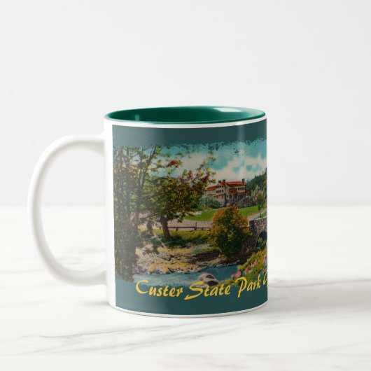 Custer State Park Game Lodge Coffee Mok (Links)